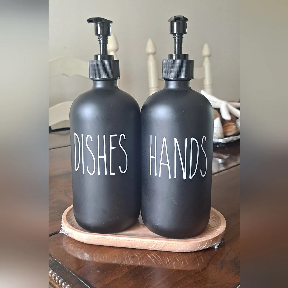 🫧Bottles Glass Dishes and Hands